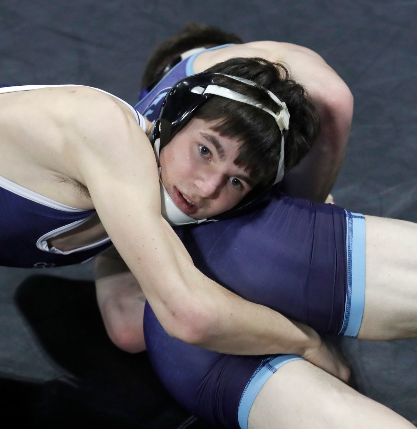 First round of state wrestling